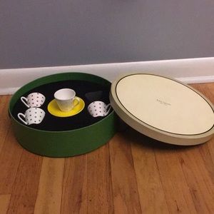 Kate Spade Larabee Dot Demitasse set